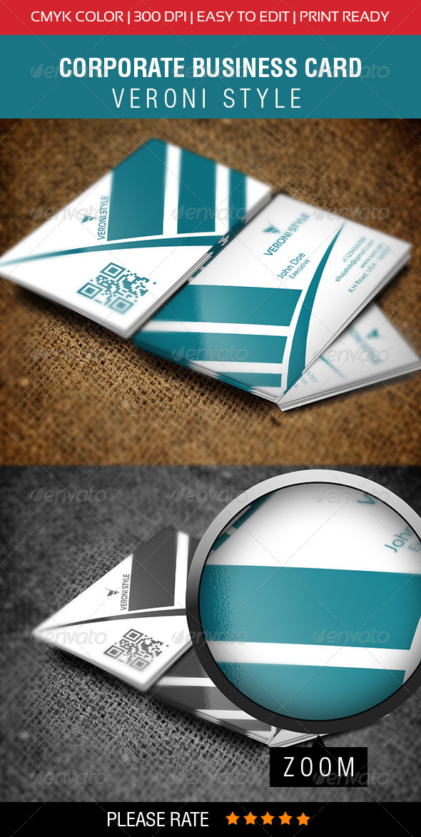 Corporate Business Card - Corporate Business Cards