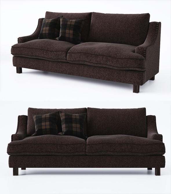 Sofa with pillows - 3Docean 6685585