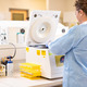 Scientist Using PCR Machine In Laboratory - PhotoDune Item for Sale