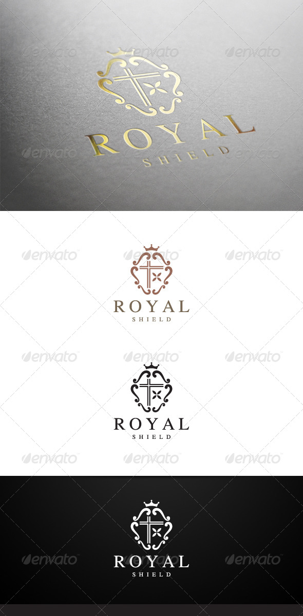 Royal Shield Logo - Crests Logo Templates