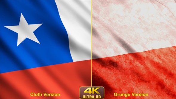 Chile Flags, Motion Graphics 