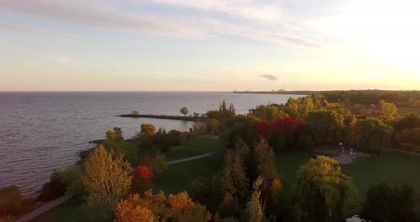 Port credit drone alt