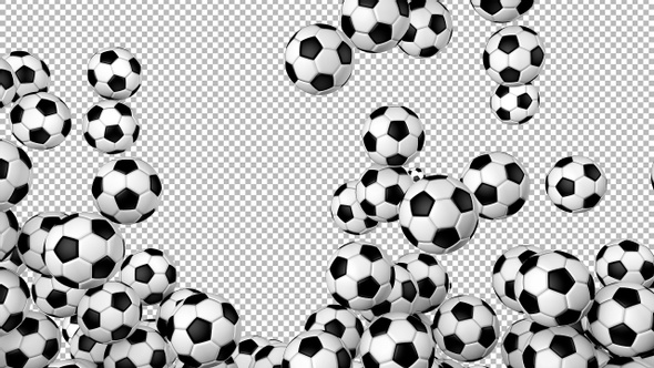 Soccer Ball Transition – Black and White