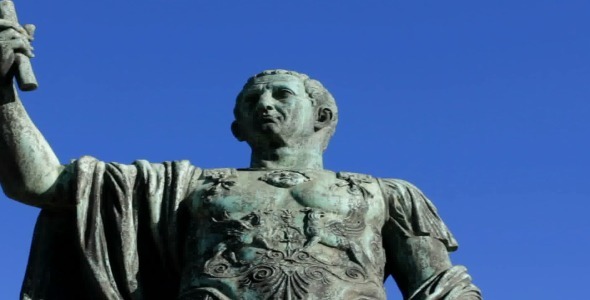 Statue of Marcus Cocceius Nerva in Rome alt