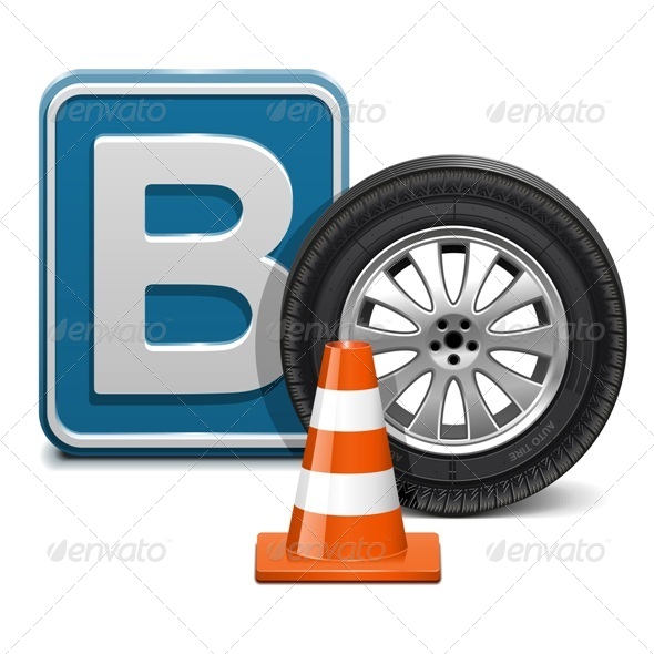 Vector Vehicle Category B - Services Commercial / Shopping