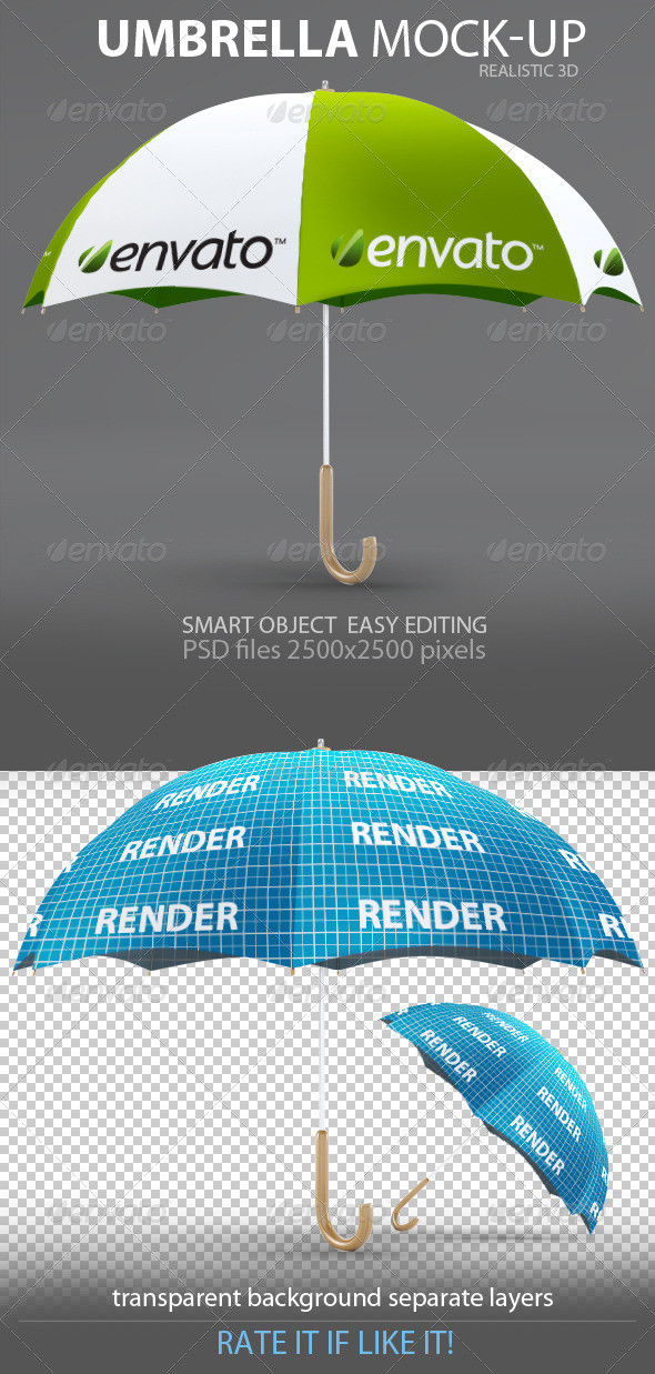 Download Umbrella Mock-Up by L5Design | GraphicRiver