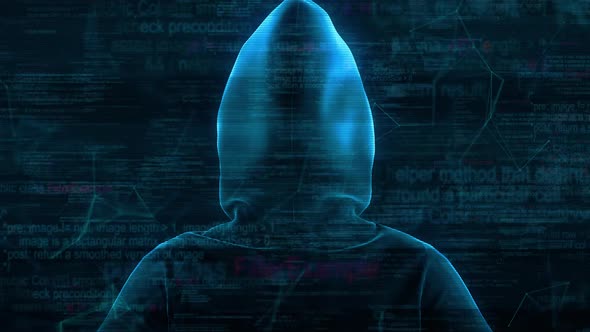 Anonymous Hacker In Hoodie Hd alt
