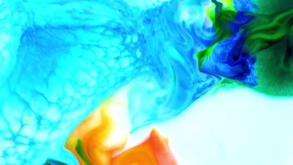 Abstract Colorful Invert Sacral Paint  Exploding Texture 721 alt