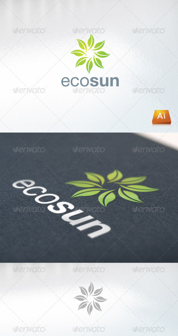 ecosun - Abstract Logo Templates