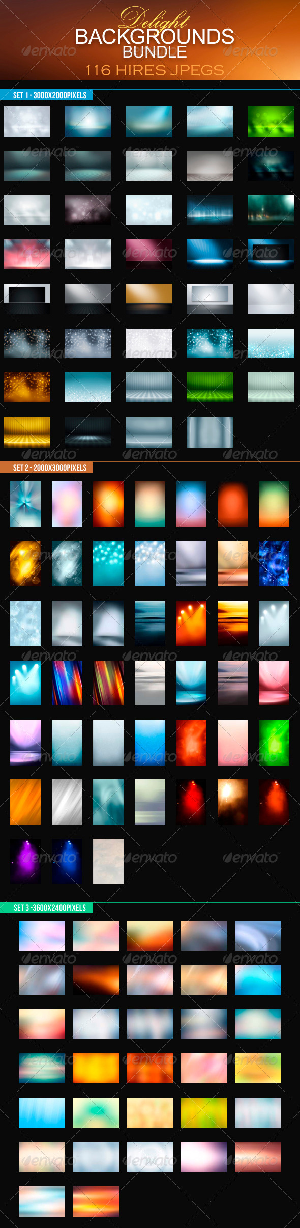 Delight Backgrounds Bundle - Backgrounds Graphics
