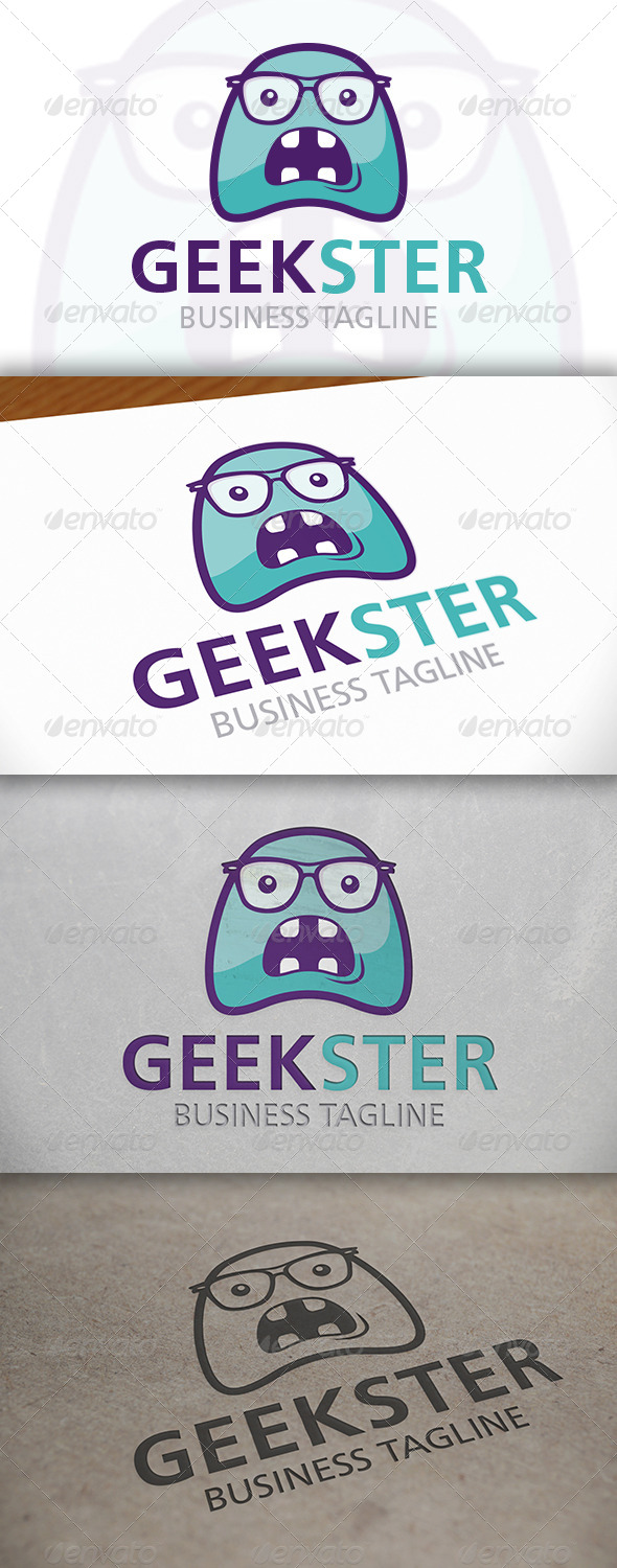 Geek Monster Logo - Humans Logo Templates