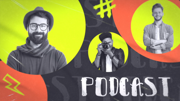 Podcast Intro Opening Openers template preview