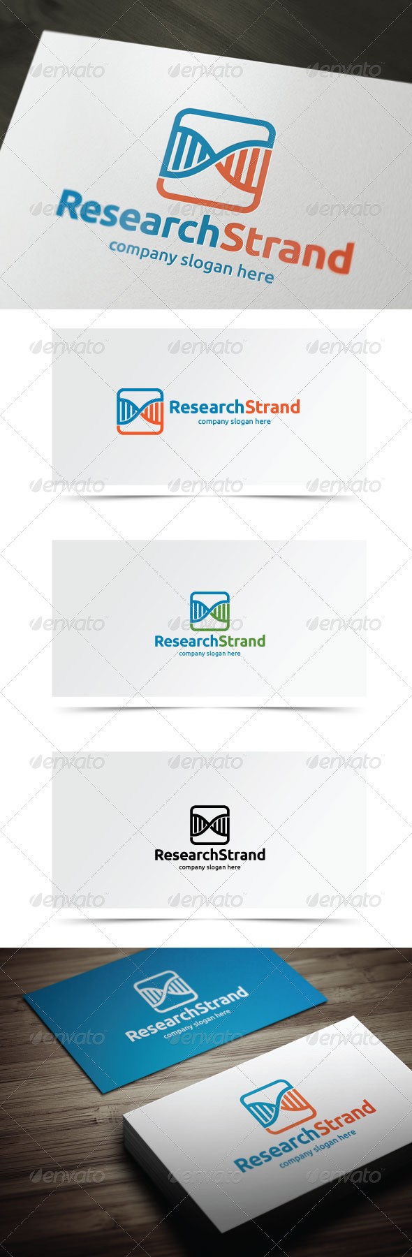 Research Strand - Symbols Logo Templates