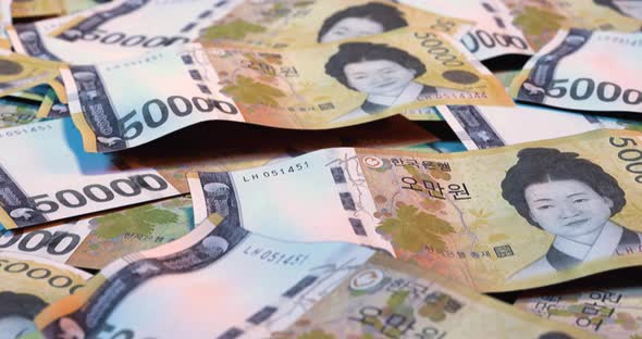 South Korean Won Loop - 4K