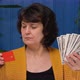 Middle Aged Woman is Holding Credit Card and Money and Can&#39;t Choose - VideoHive Item for Sale