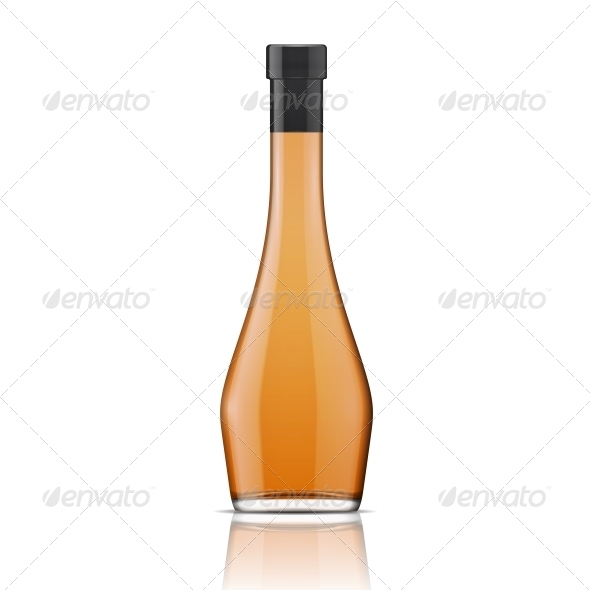 Glass Bottle - Food Objects