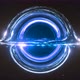 Blue Black Hole Simulation Seamless Loop - VideoHive Item for Sale