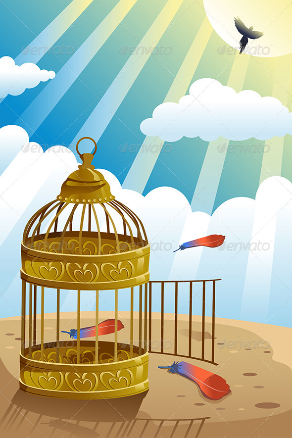 Freedom Concept - Conceptual Vectors