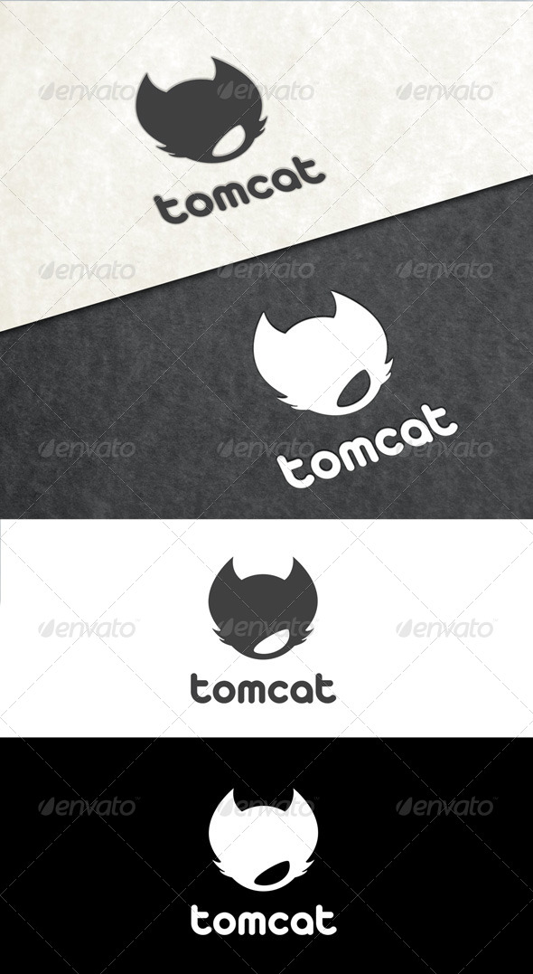 Tomcat Logo Template - Animals Logo Templates