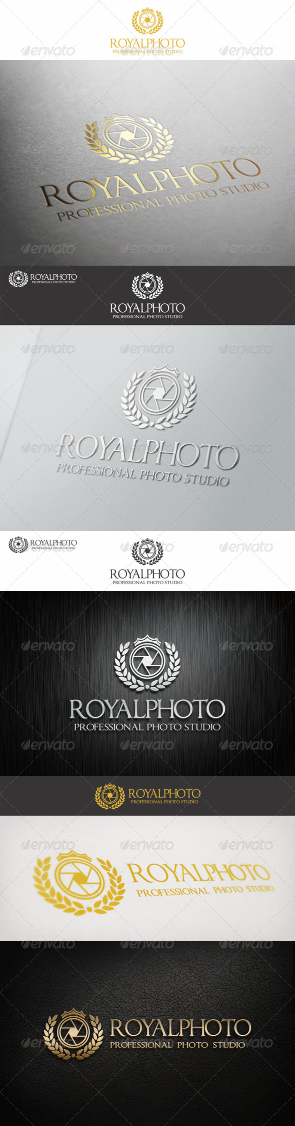 Royal Photo Professional Studio Logo - Crests Logo Templates