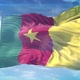4K 3D Cameroon Flag 