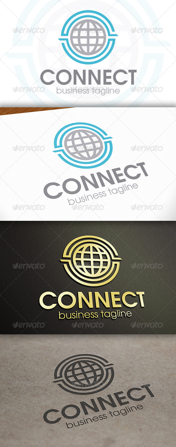 World Connect Logo - Symbols Logo Templates
