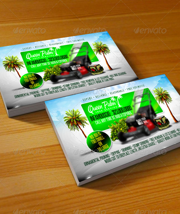 Gardening Business Card 2 - Business Cards Print Templates