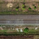 Railway tracks from a height. - VideoHive Item for Sale