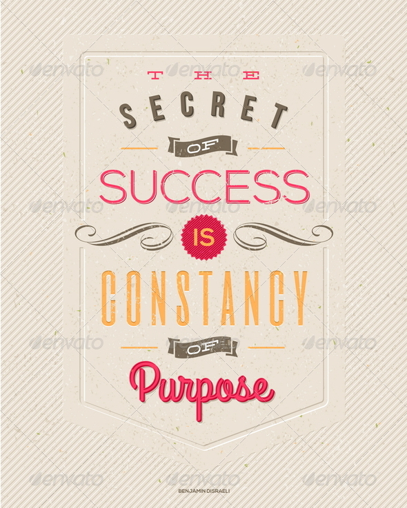 Motivating Quotes Design - Decorative Vectors