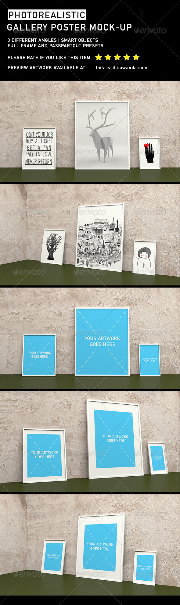 Gallery Poster Mock-Up 2 - Posters Print