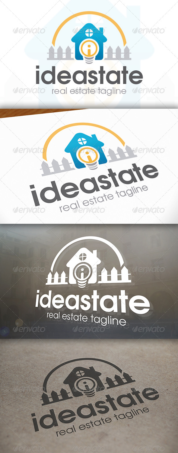 Idea House Logo - Buildings Logo Templates