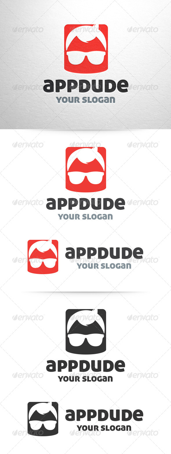 App Dude Logo Template - Humans Logo Templates