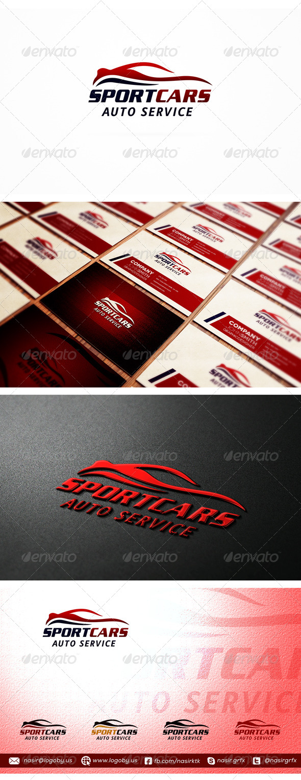 Auto Car Logo - Symbols Logo Templates