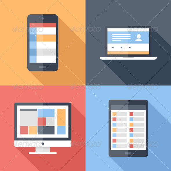 Flat Icons - Technology Conceptual