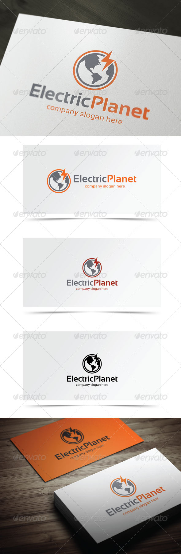 Electric Planet - Objects Logo Templates