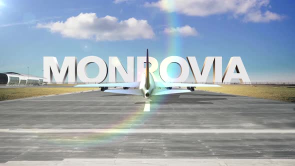 Commercial Airplane Landing Capitals And Cities   Monrovia