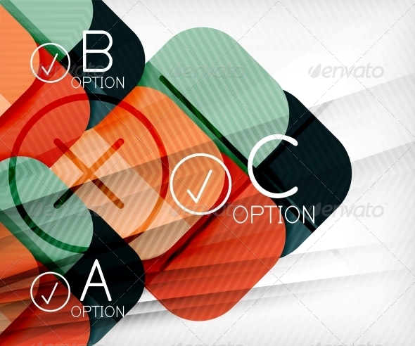 Infographic Abstract Background - Abstract Conceptual