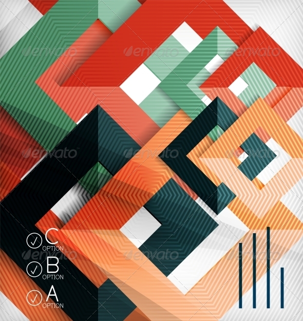 Infographic Abstract Background - Abstract Conceptual