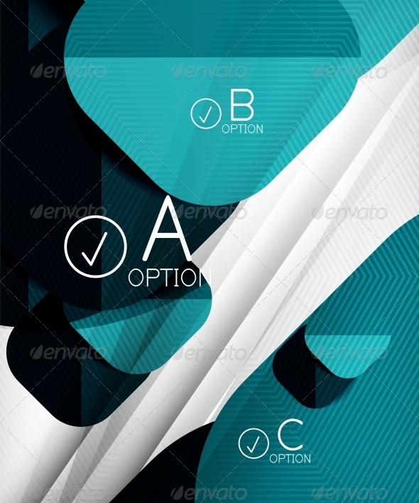 Infographic Abstract Background - Abstract Conceptual