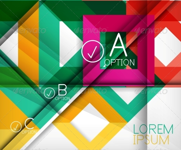 Infographic Abstract Background - Abstract Conceptual