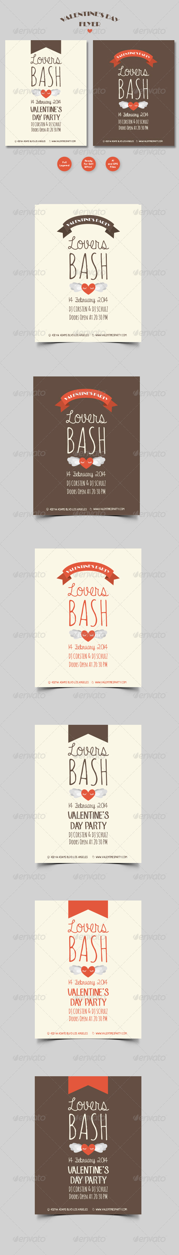 Valentine’s Day Flyer - Events Flyers