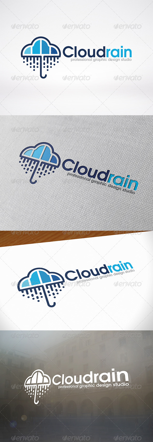 Umbrella Logo Template - Objects Logo Templates