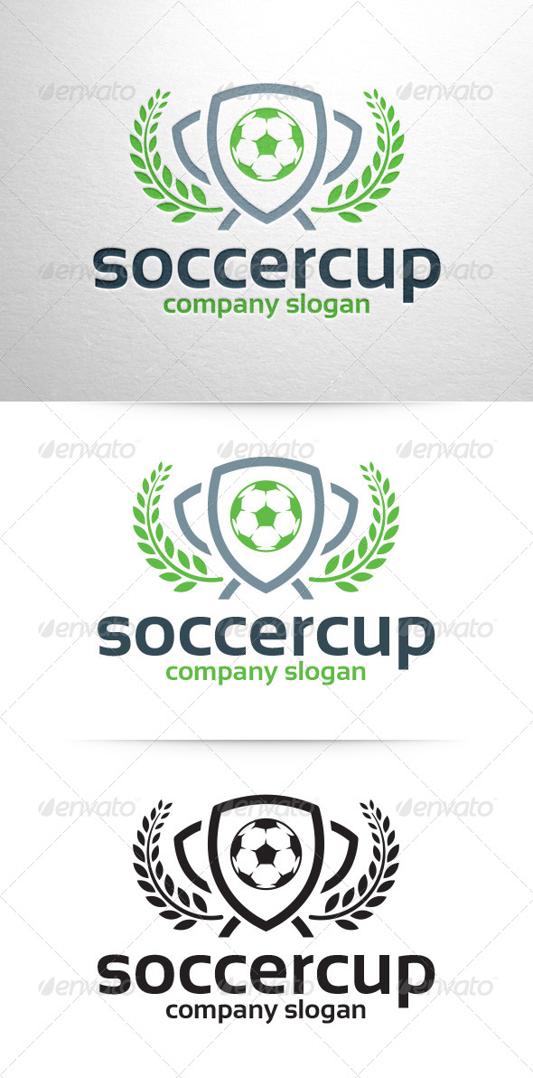 Soccer Cup Logo Template - Symbols Logo Templates