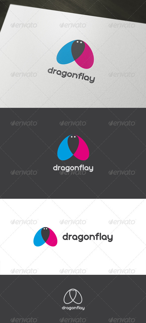Dragonflay - Animals Logo Templates