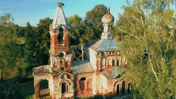 Bird'seye View Of Church Of The Intercession Of Most Holy Theotokos alt