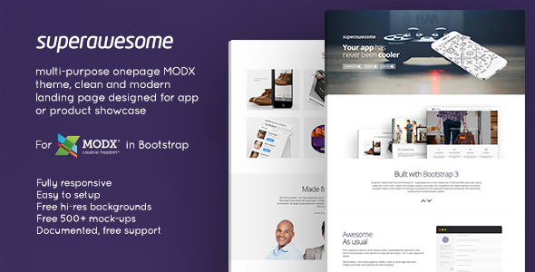 Superawesome - Responsive - ThemeForest 6690093