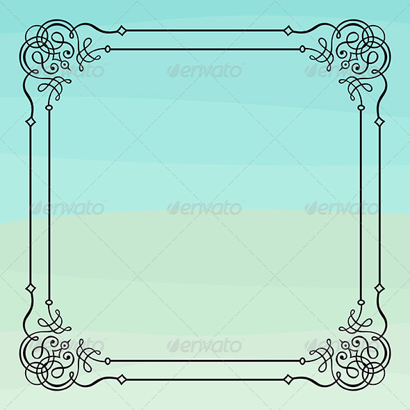 Elegance Frame - Patterns Decorative