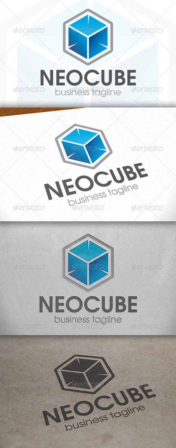Cube Logo - Vector Abstract
