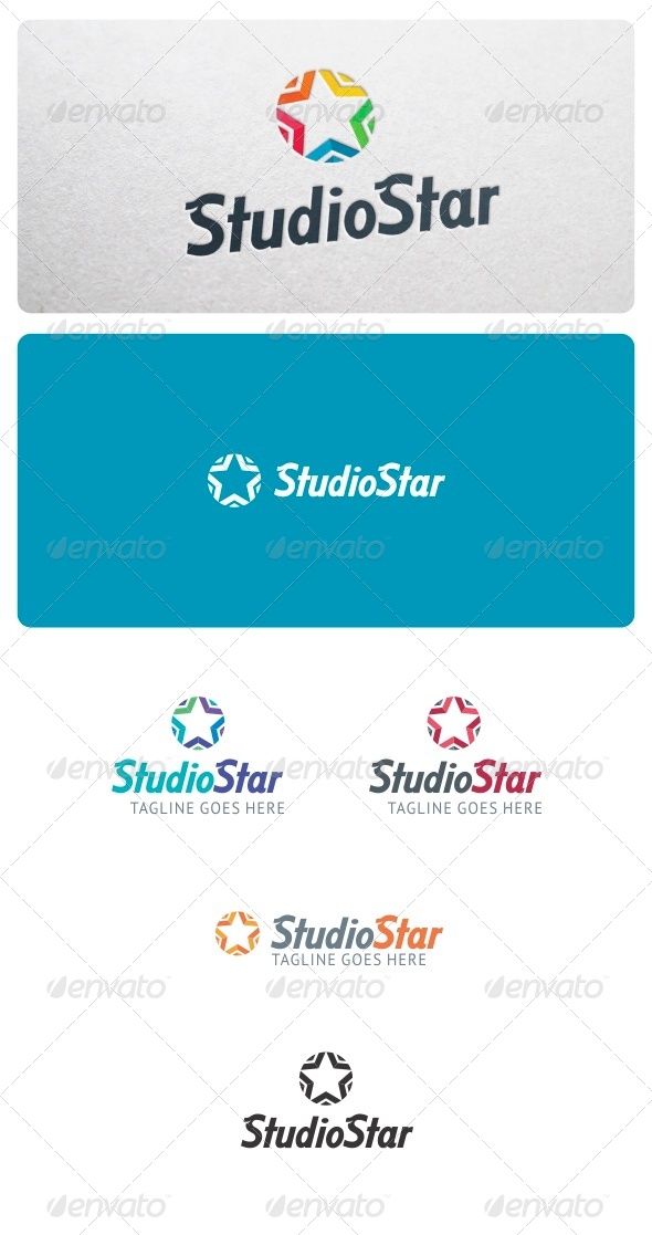 Studio Star Logo - Symbols Logo Templates