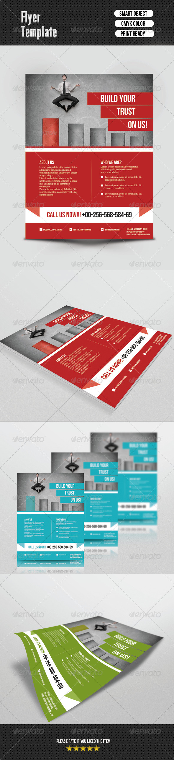 Corporate Flyer Template - Corporate Flyers
